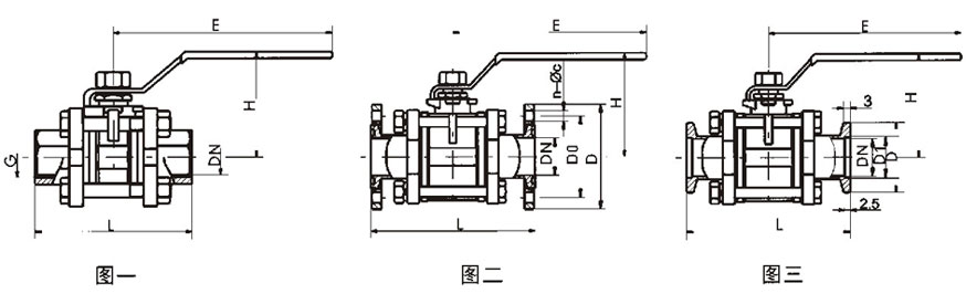 進口手動真空球閥